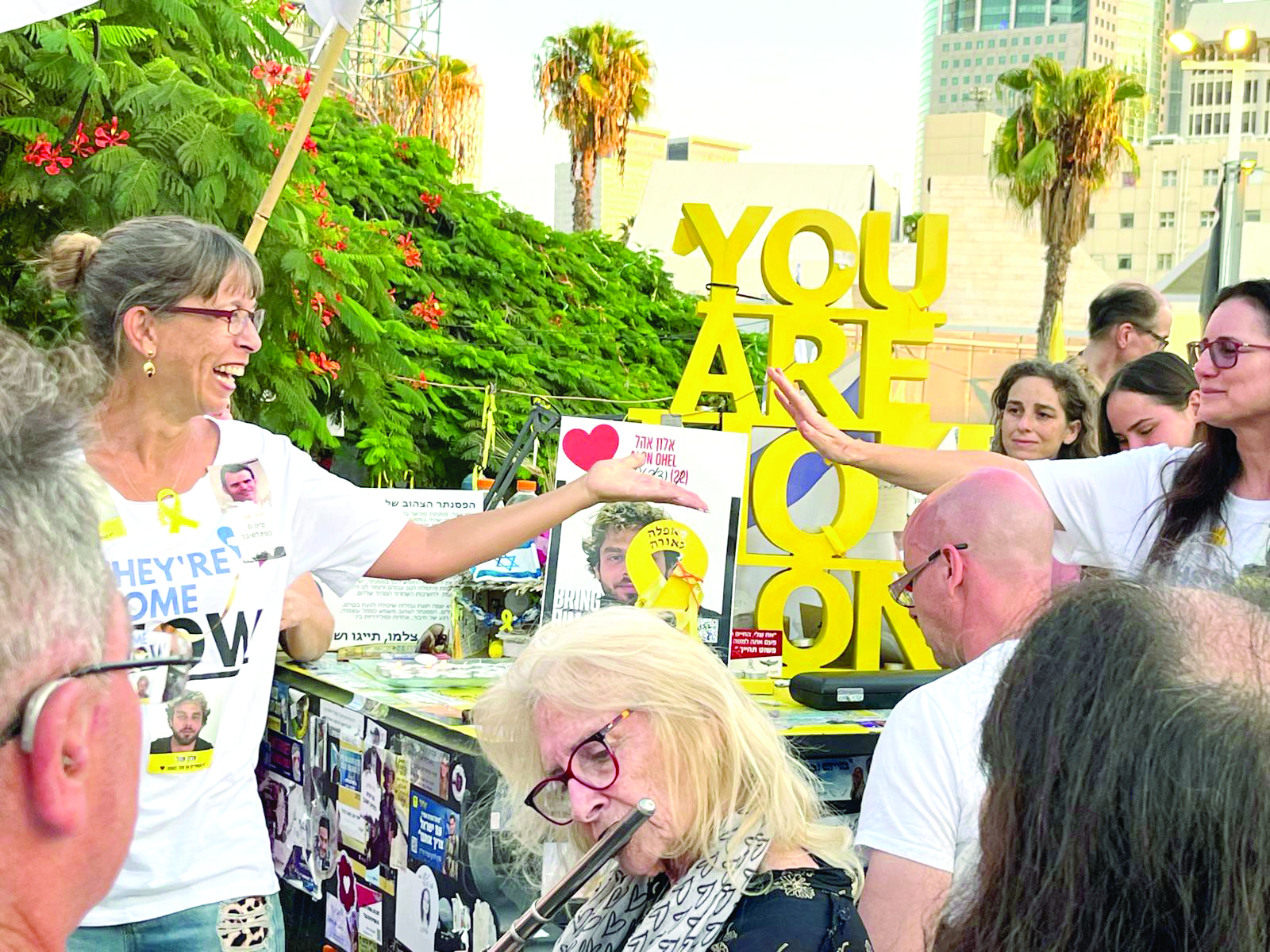 כיכר החטופים כסמל המאבק