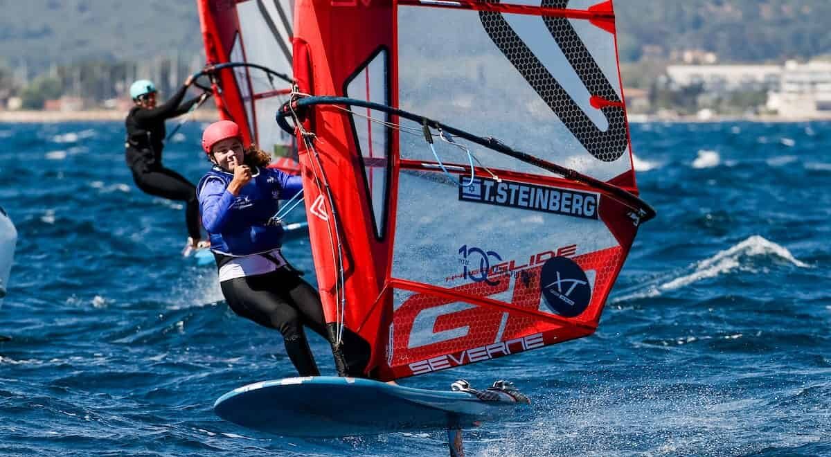 אליפות ישראל בגלישת רוח IQ פויל: תמר שטיינברג (נחשולים) ויואב כהן, שניהם מהפועל שדות ים, יוצאים להגן על התואר 