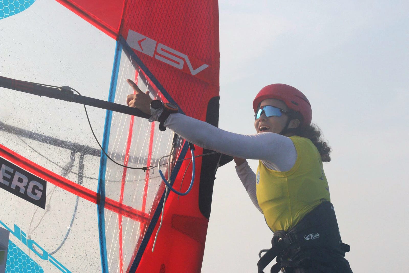 תמר שטיינברג מנחשולים אלופת ישראל בגלישת רוח