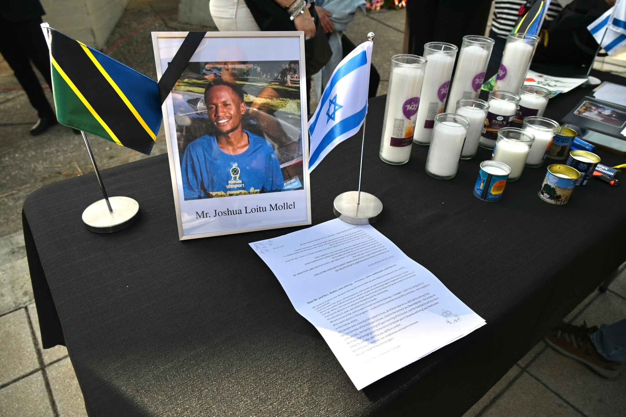 נפרדים מג'ושוע לואיטו מולל שנרצח ב-7 באוקטובר