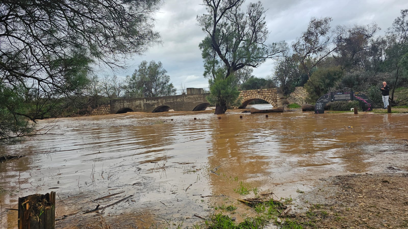 ״הגשמים עד כה עולים על כל מי הגשמים שירדו בשנה החולפת, ולפנינו עוד חורף גשום"