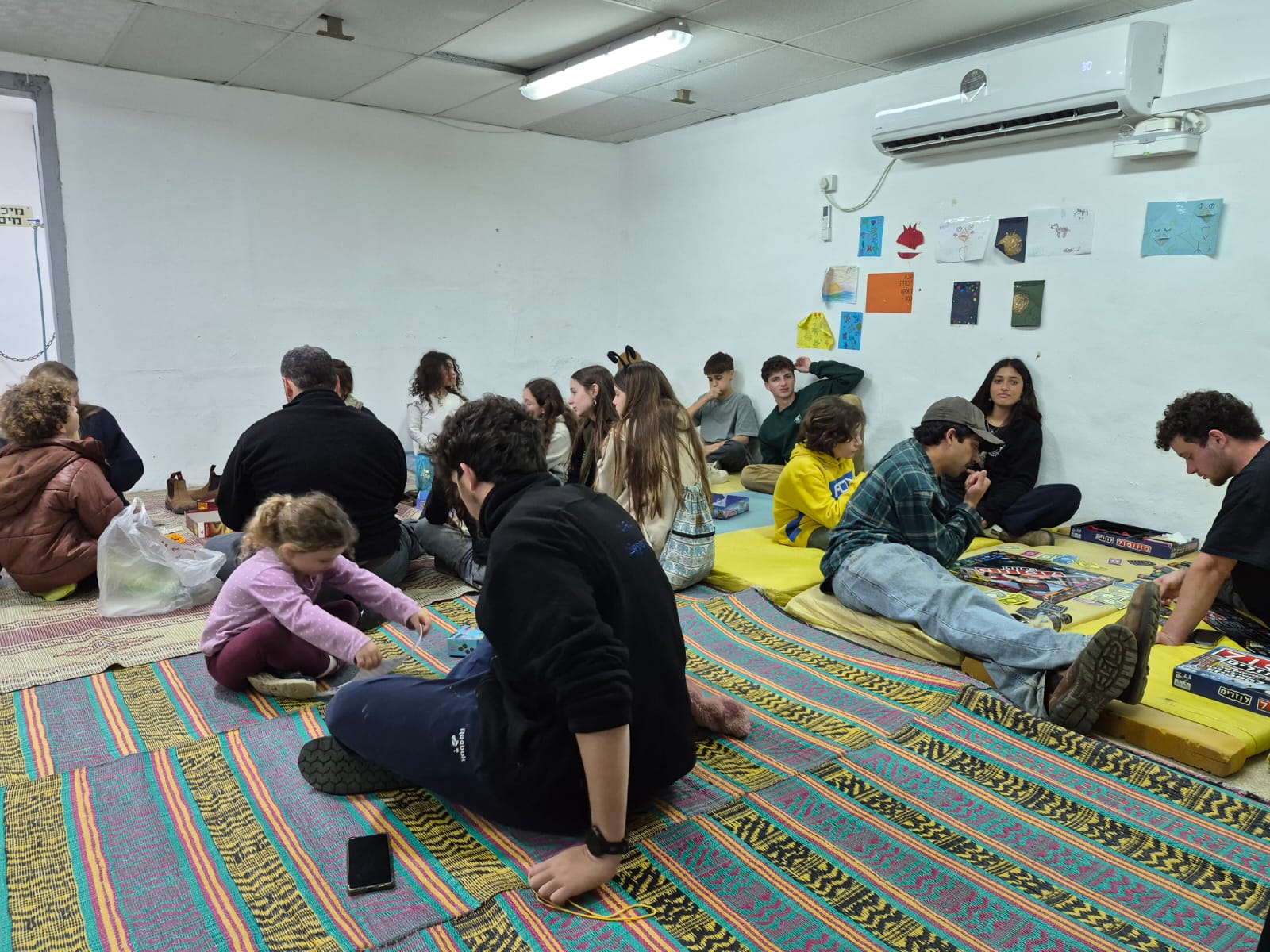 "לחזק ולסייע ליישובי קו העימות, זו הסיבה שאנחנו כאן"