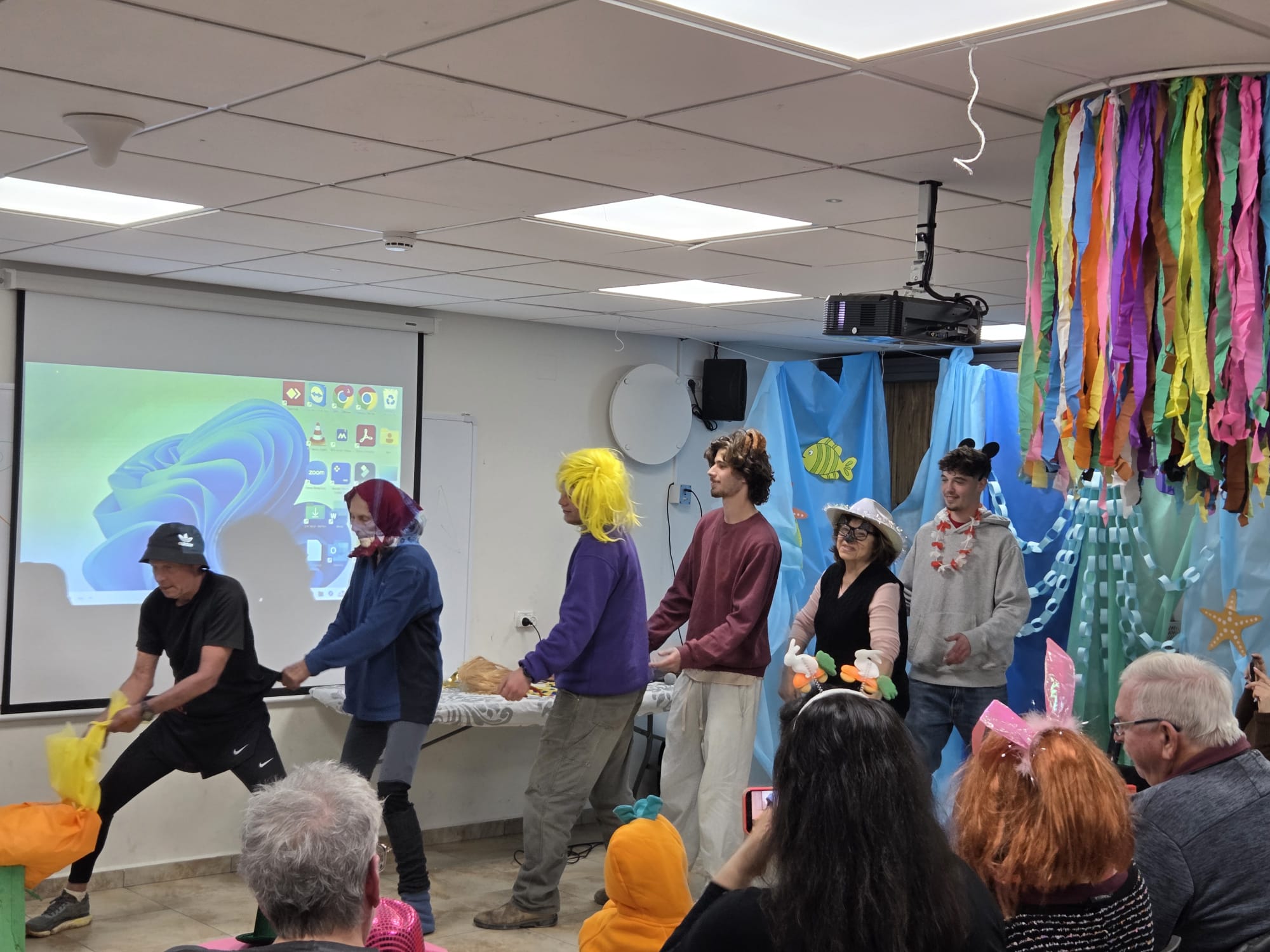 "זכות להיות פה, לחזק את הקהילה ולהושיט יד ברגעים כאלה"